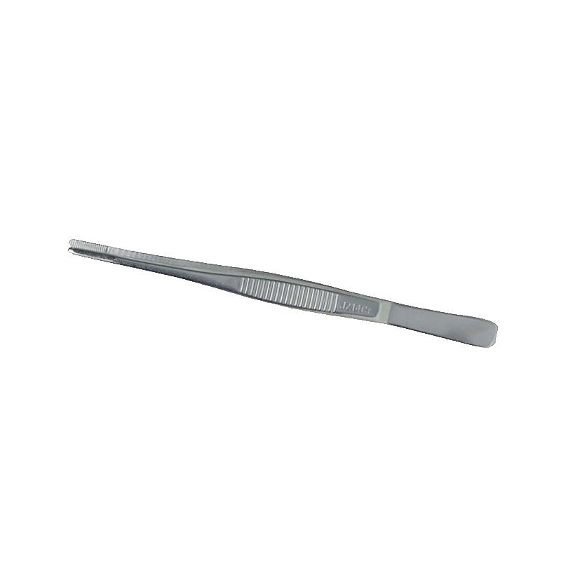 金钟 医用镊 J42075（25cm，横齿，敷料）