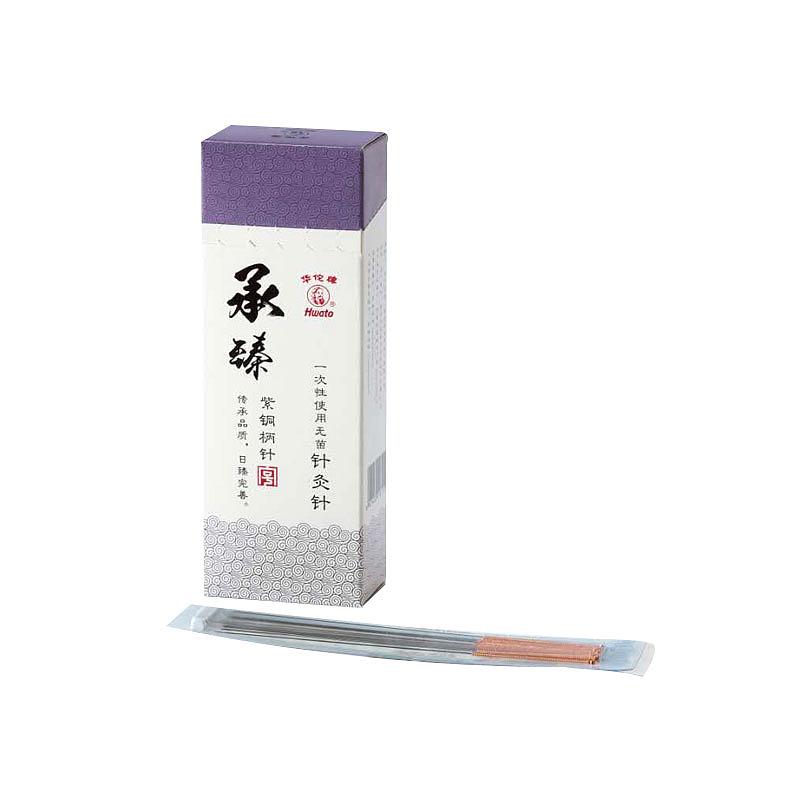 华佗Hwato 一次性使用无菌针灸针 透析纸铜柄 (100支/盒 100盒/箱)